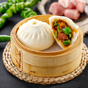 招牌辣椒炒肉包